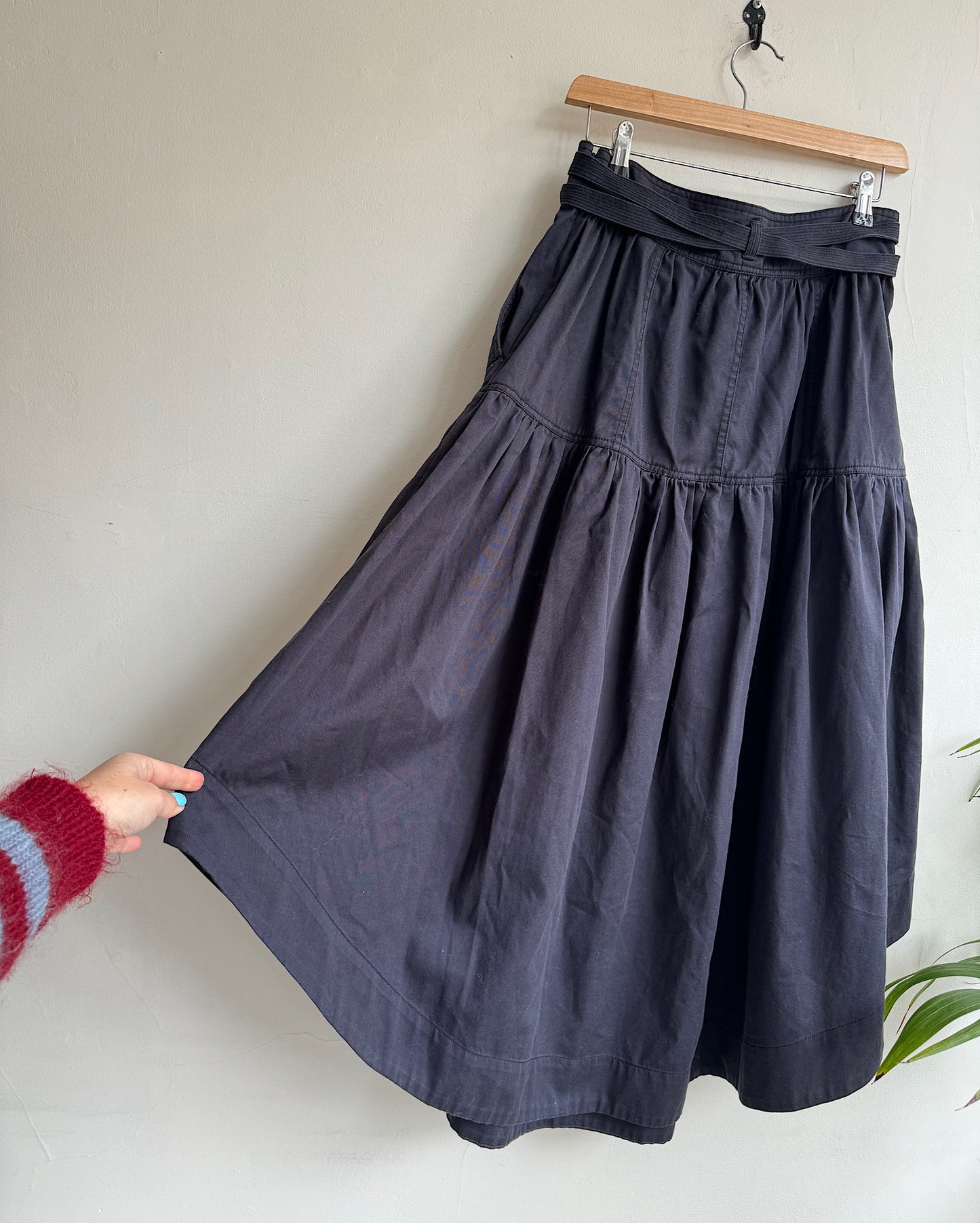 Navy Skirt ~ Size 12