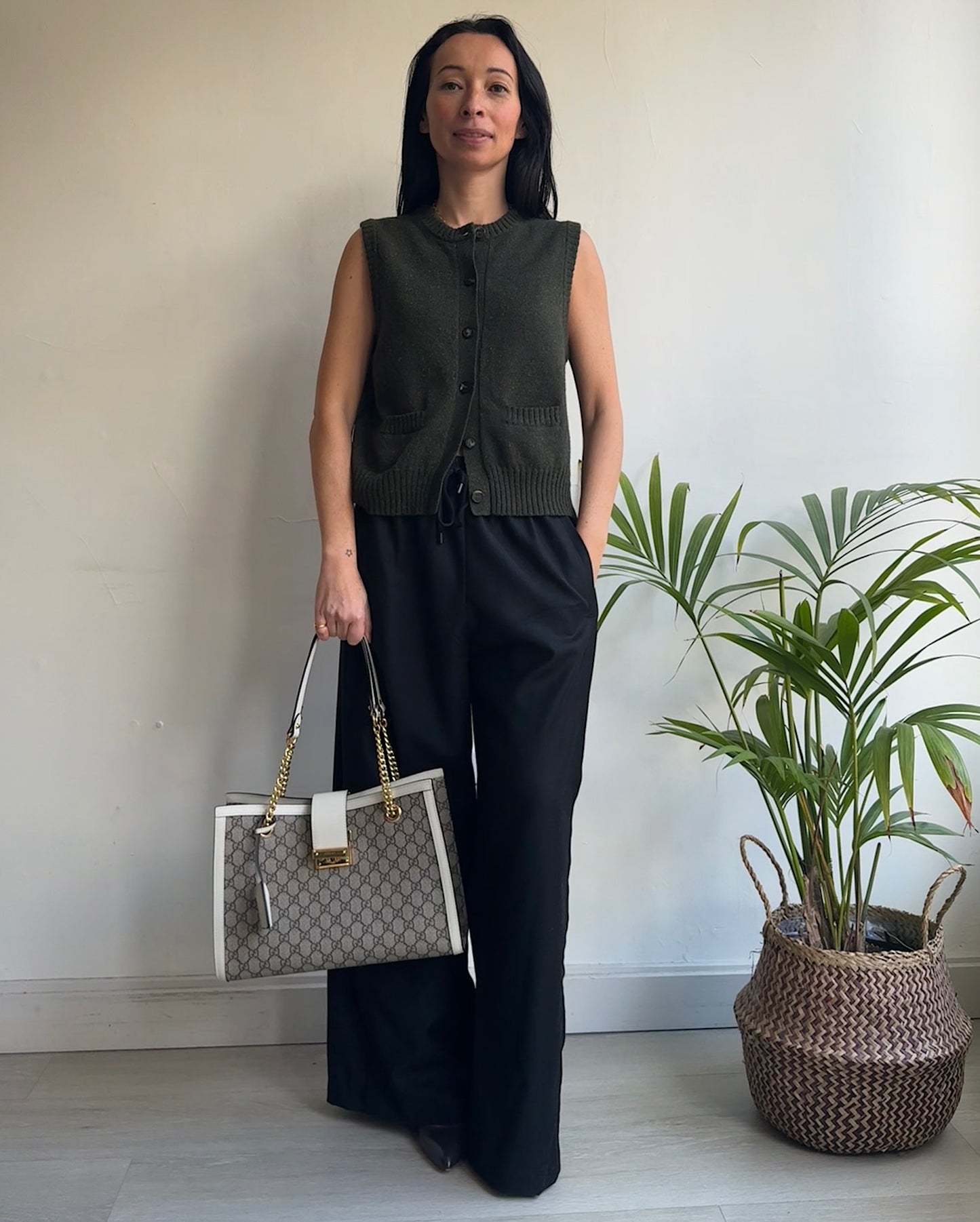 Elm Merino Wool Vest ~ Size S