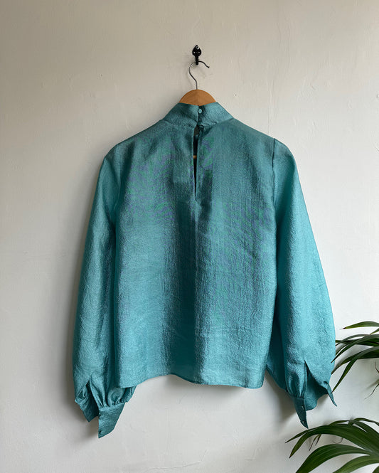 Turquoise Blouse ~ Size XS