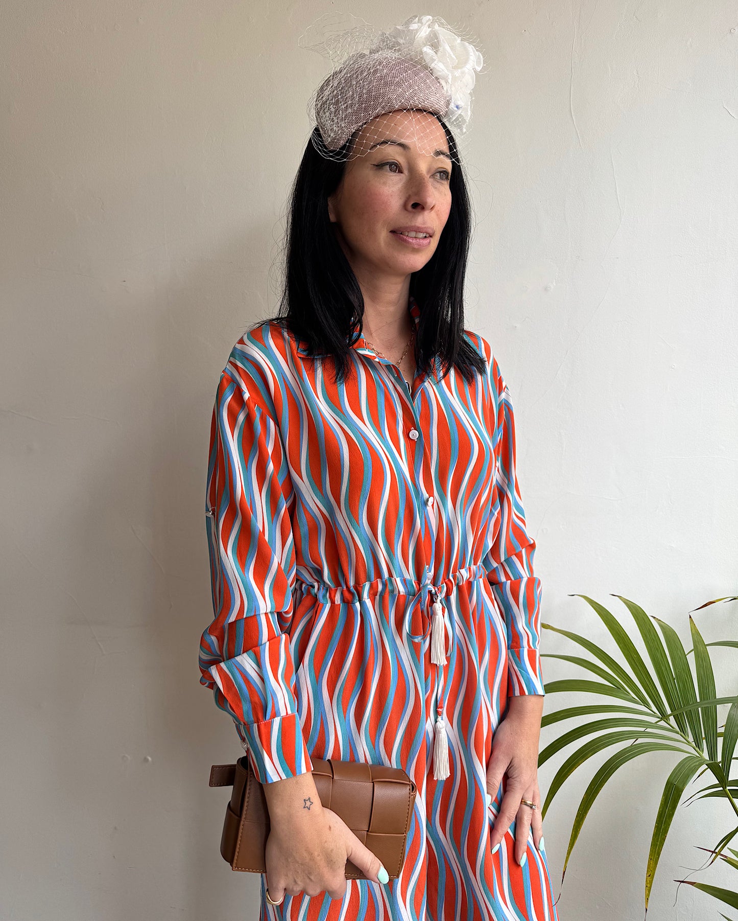 Paolita Geometric Silk Jumpsuit ~ Size XS