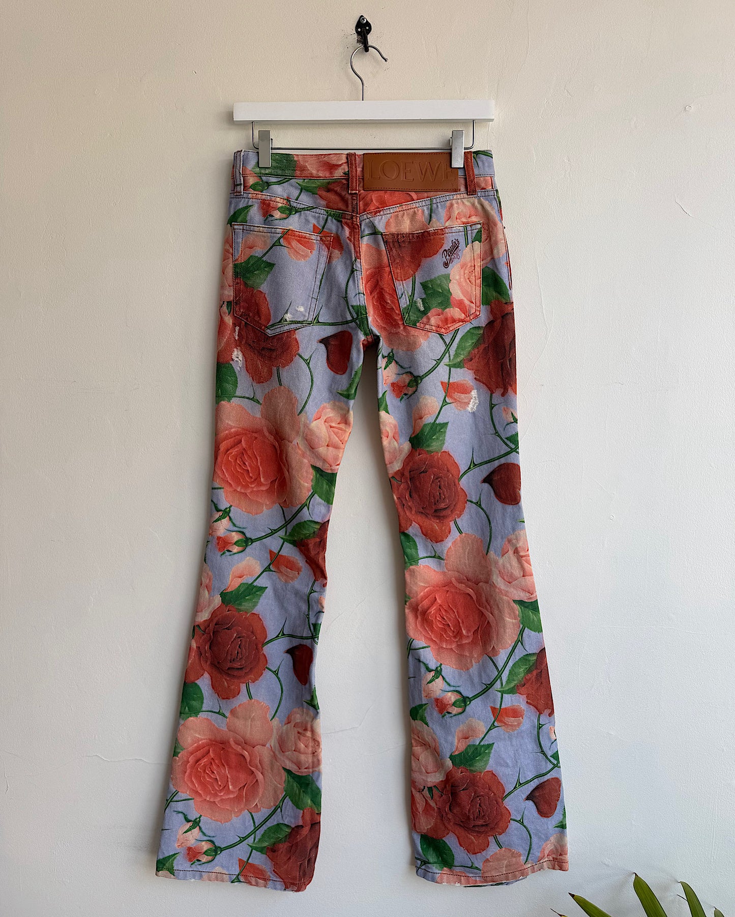 Loewe Floral Jeans ~ Size 6