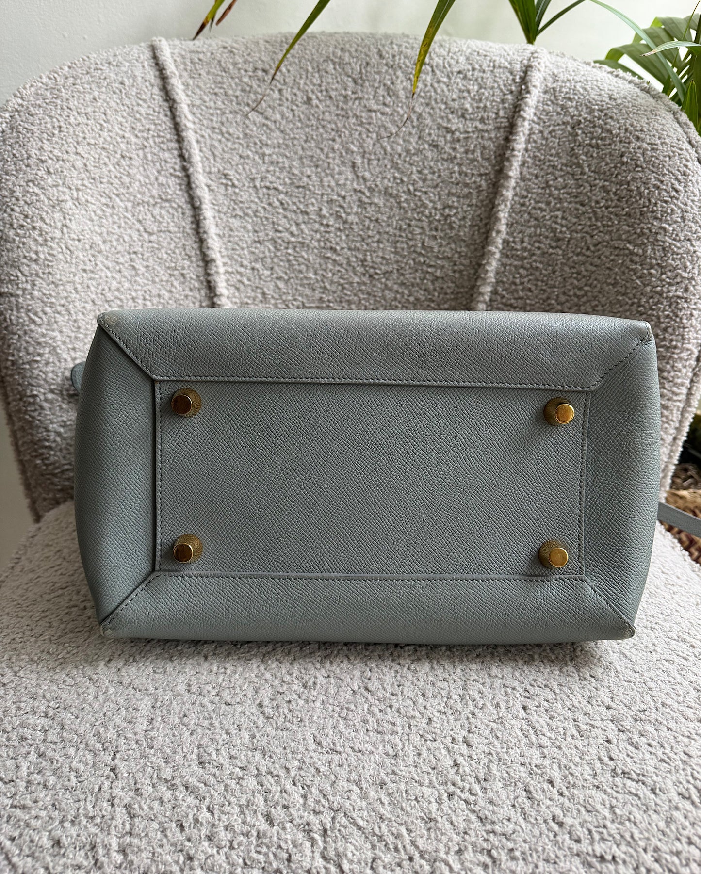 Eggshell Blue Belt Bag