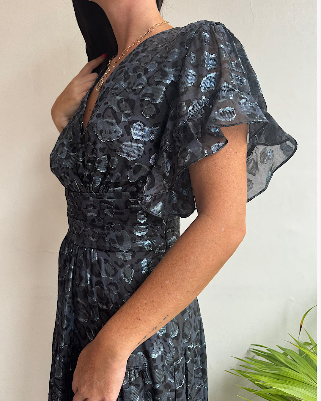 Bash Gunmetal Dress ~ Size  S