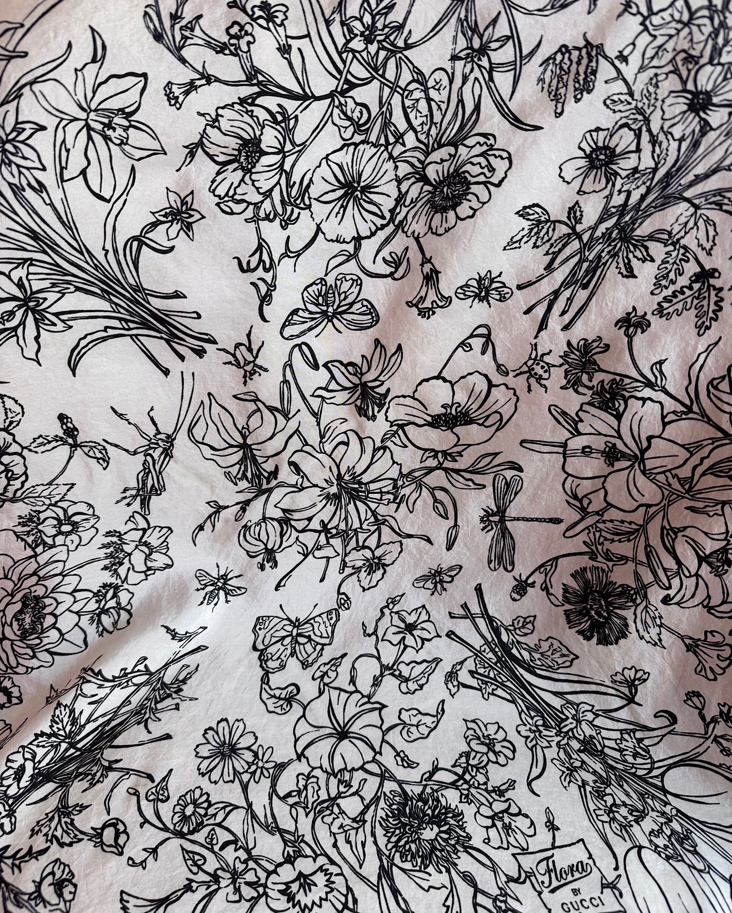 Gucci Flora Silk Scarf