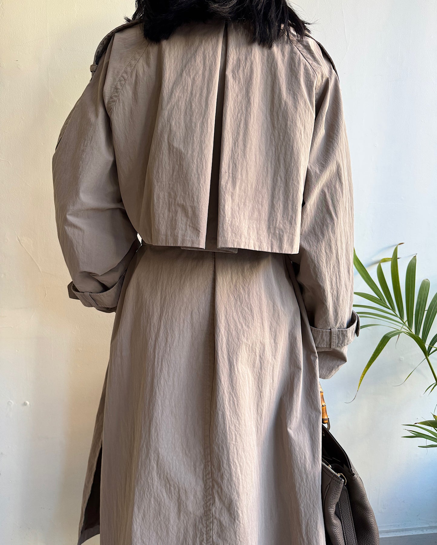 Techno Cotton Trench ~ Size 6/10