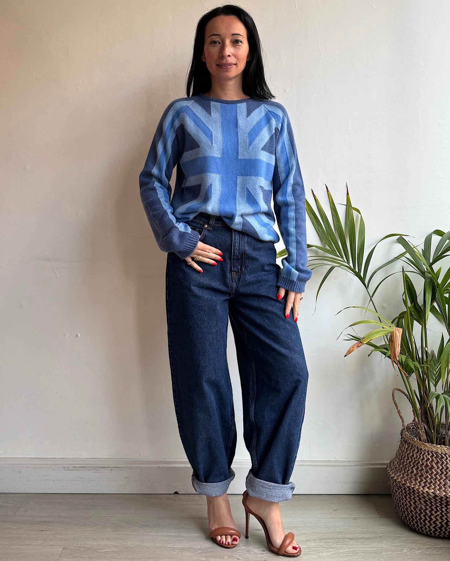 Cashmere Flag Knit ~ Size S