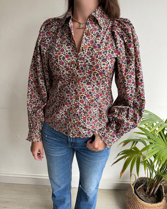 Floral Shirt ~ Size XS
