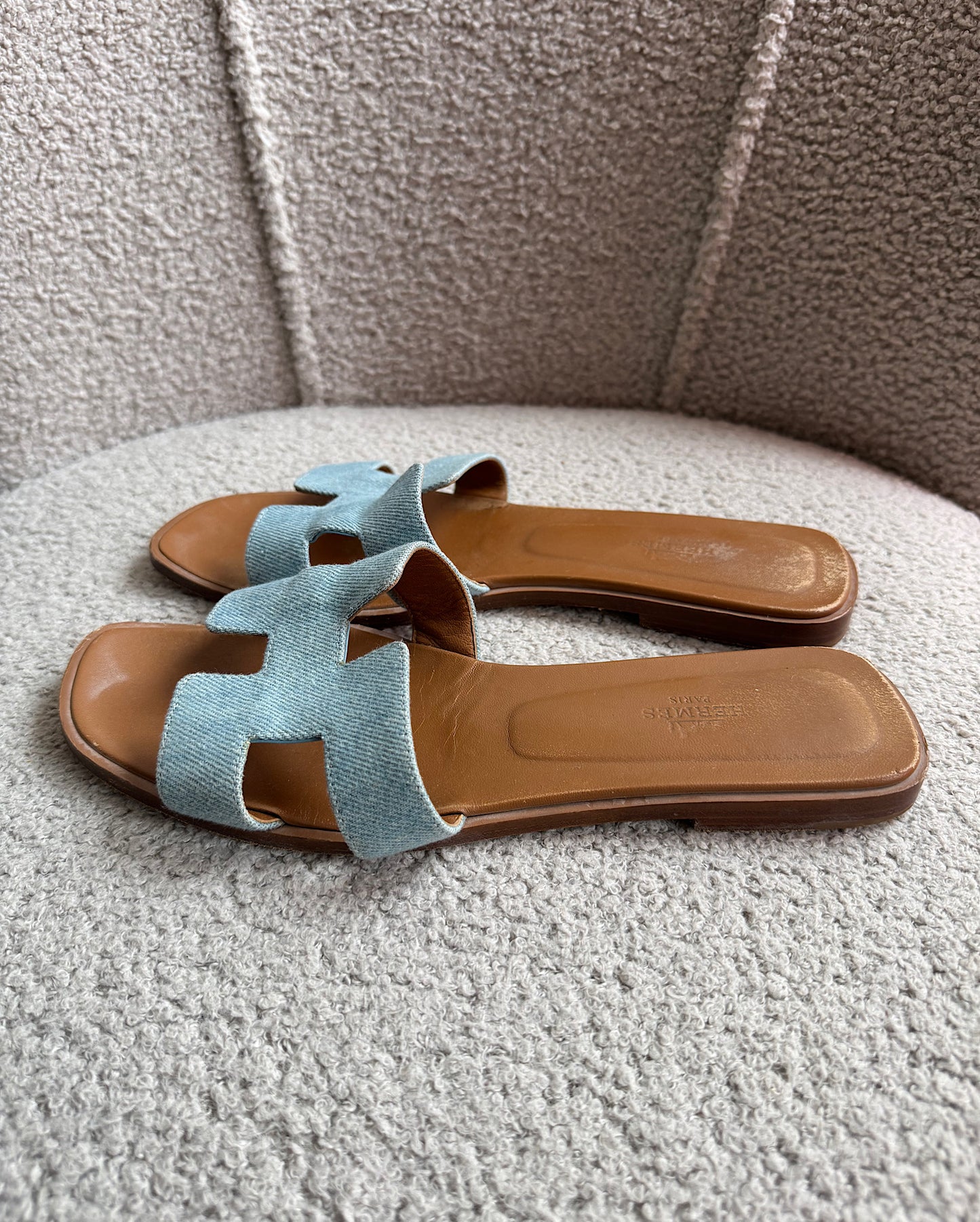 Denim Oran Sandals ~ Size 5.5