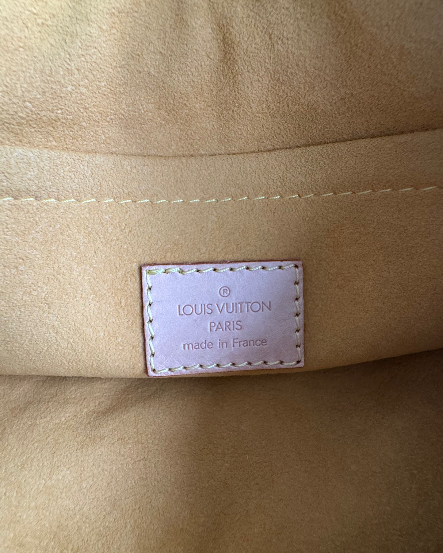 Vintage Denim Speedy Bag