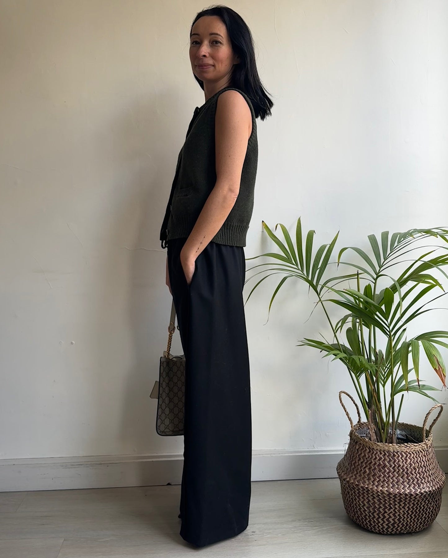 Elm Merino Wool Vest ~ Size S