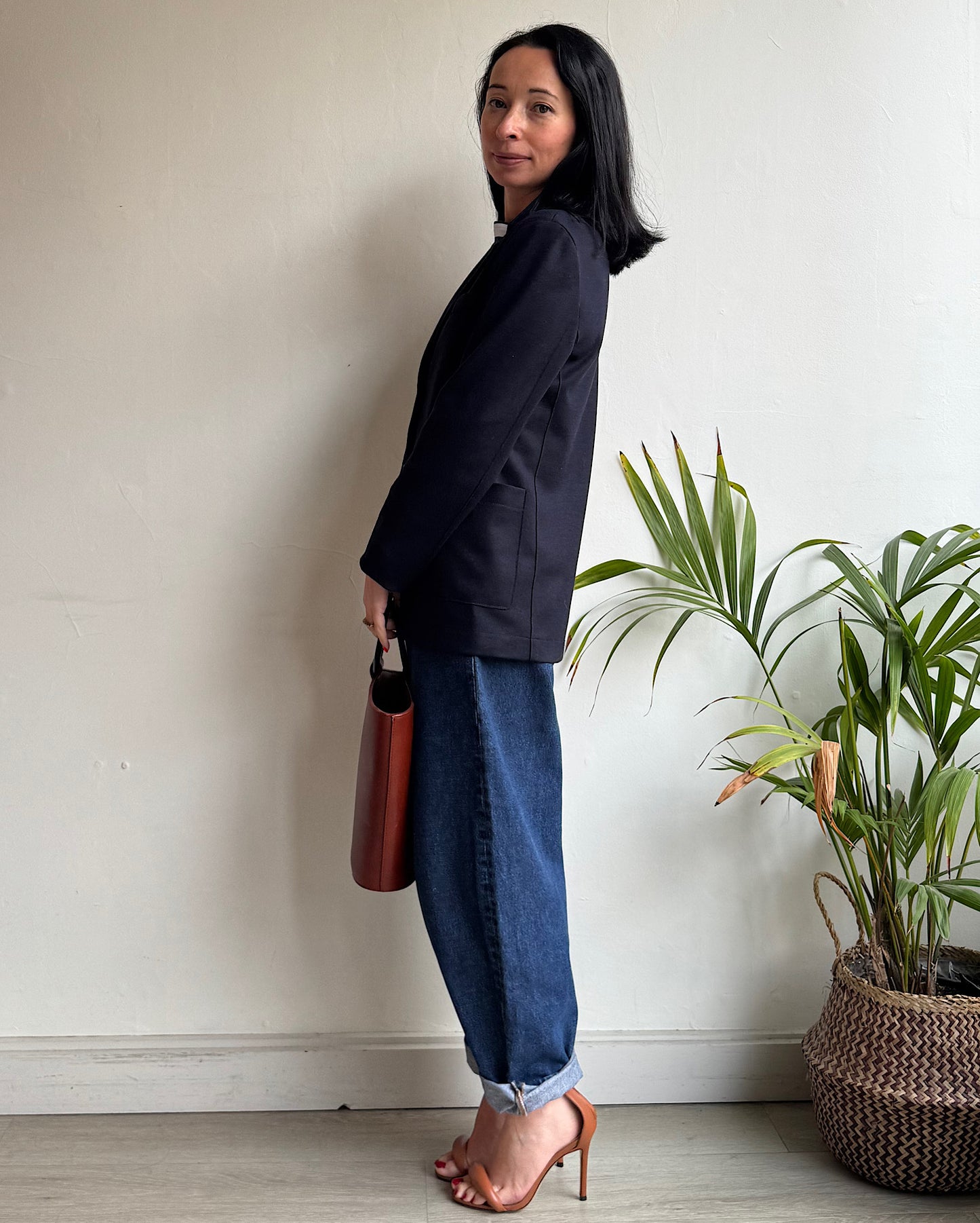 Navy Blazer ~ Size 10