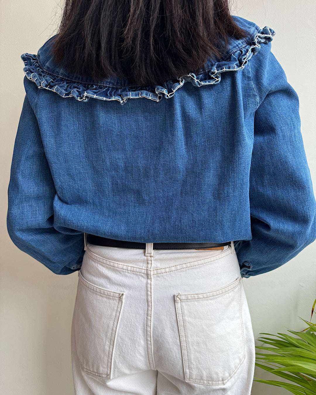 Seventy + Mochi Denim Shirt ~ Size 8