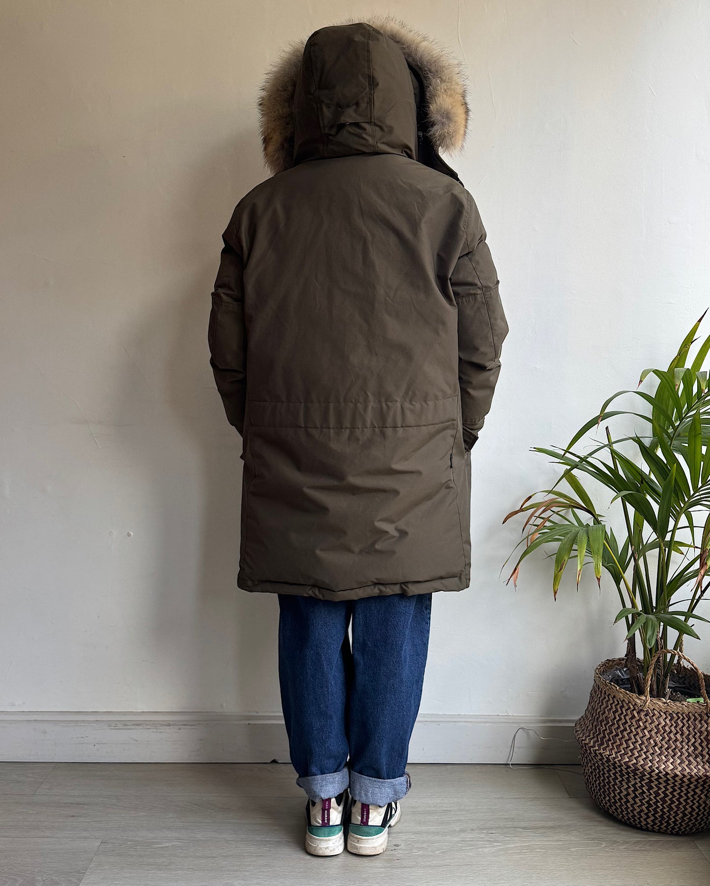 Khaki Parka ~ Size L