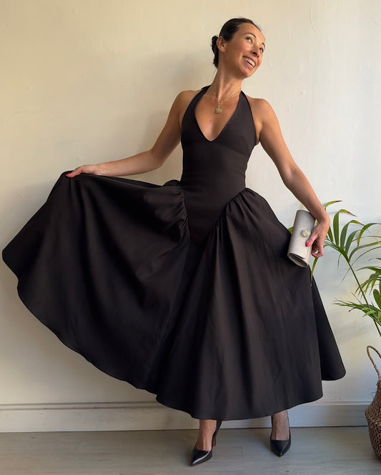 Marilyn Halterneck Dress ~ Size 8