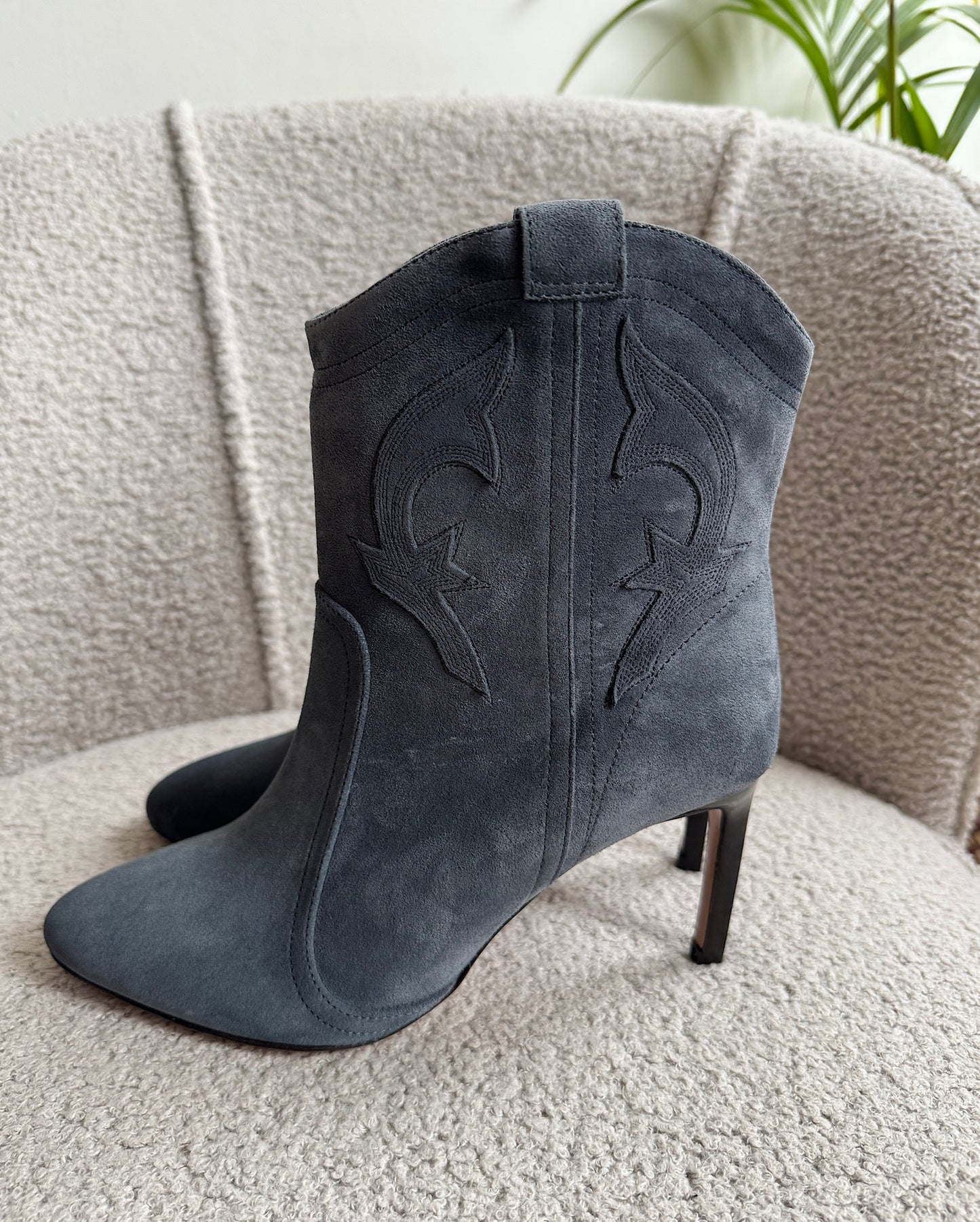 Suede Boots ~ Size 4