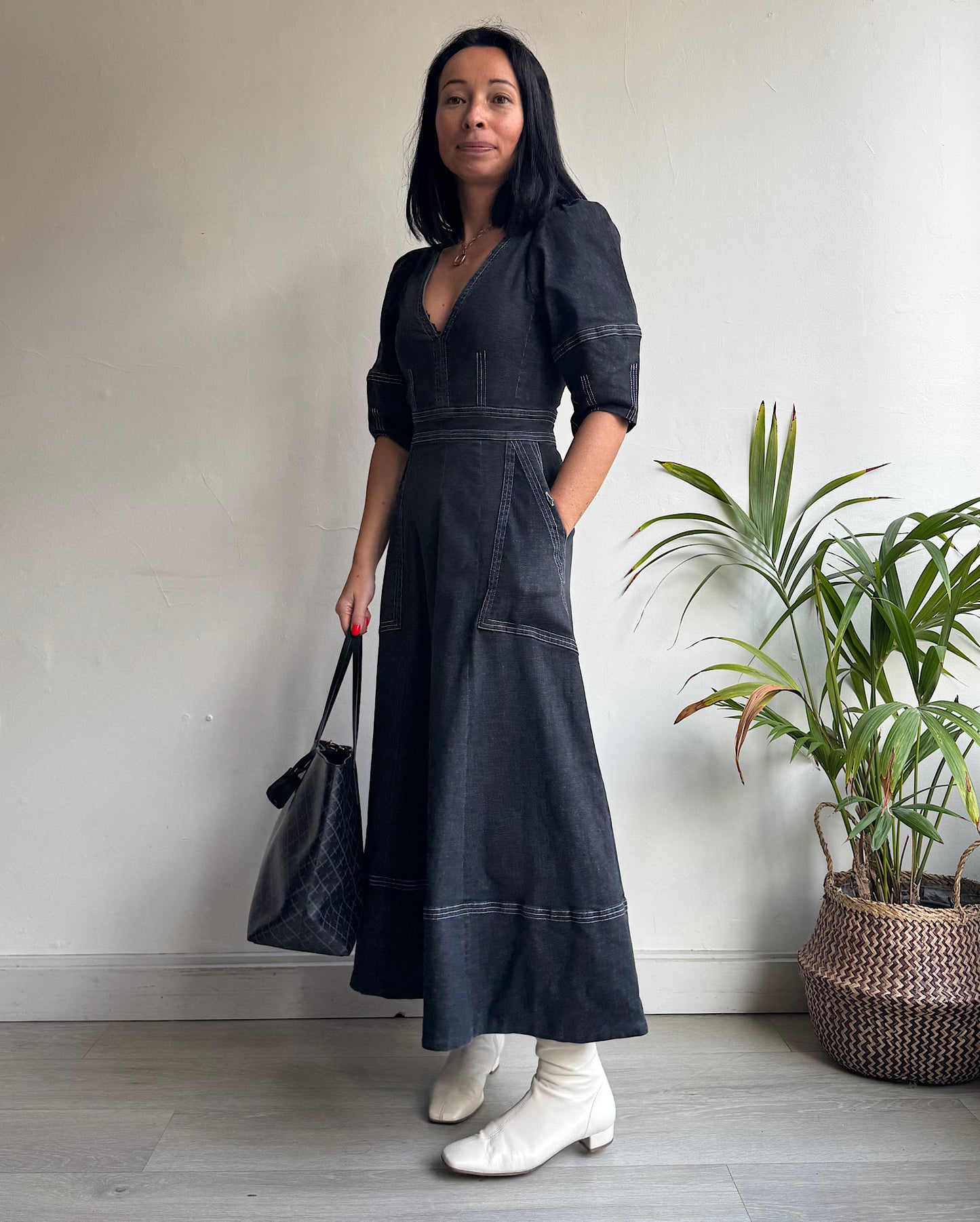 Denim Dress ~ Size XS