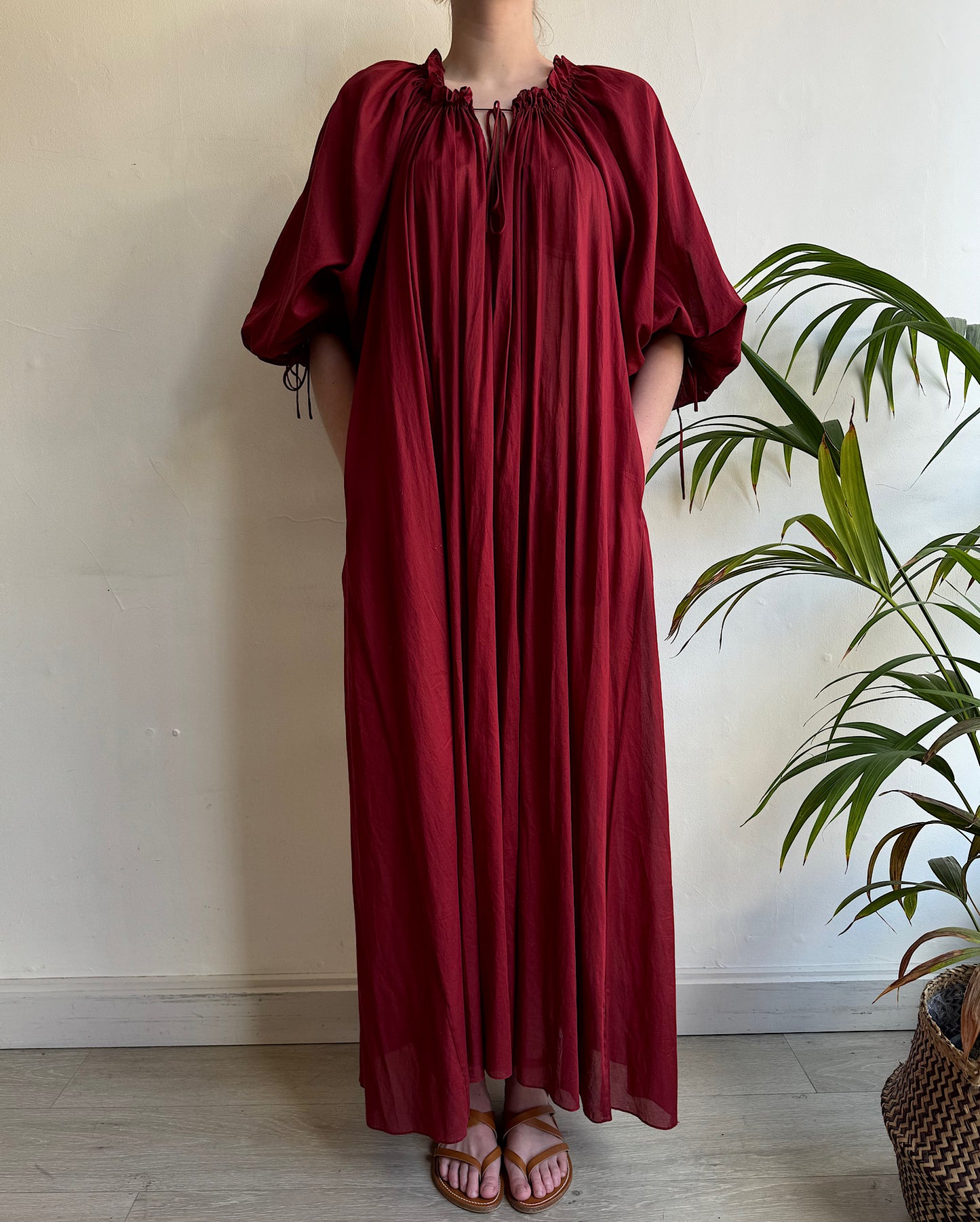 SALE Dark Red Maxi Dress ~ Size 8