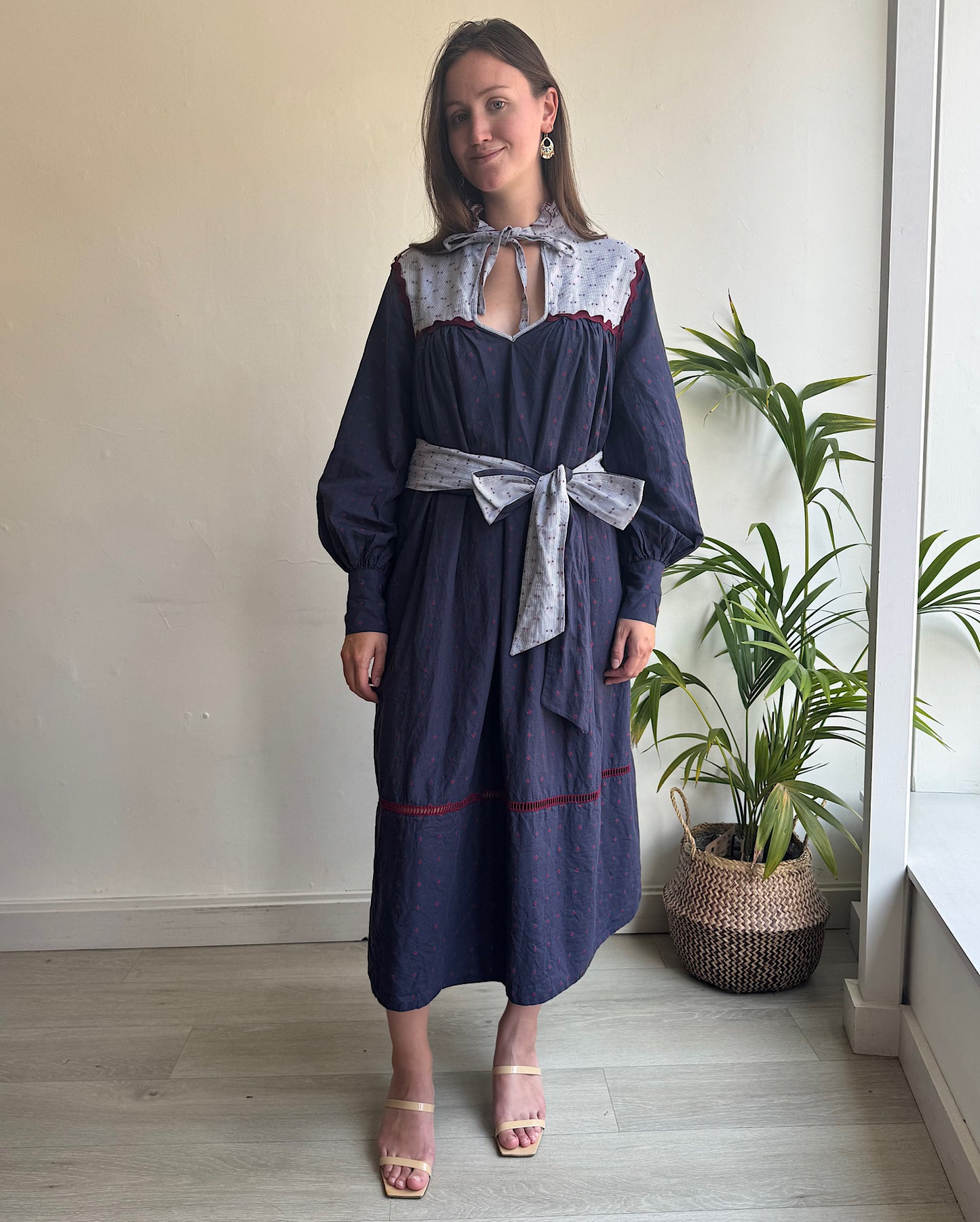 Navy Dress ~ Size S