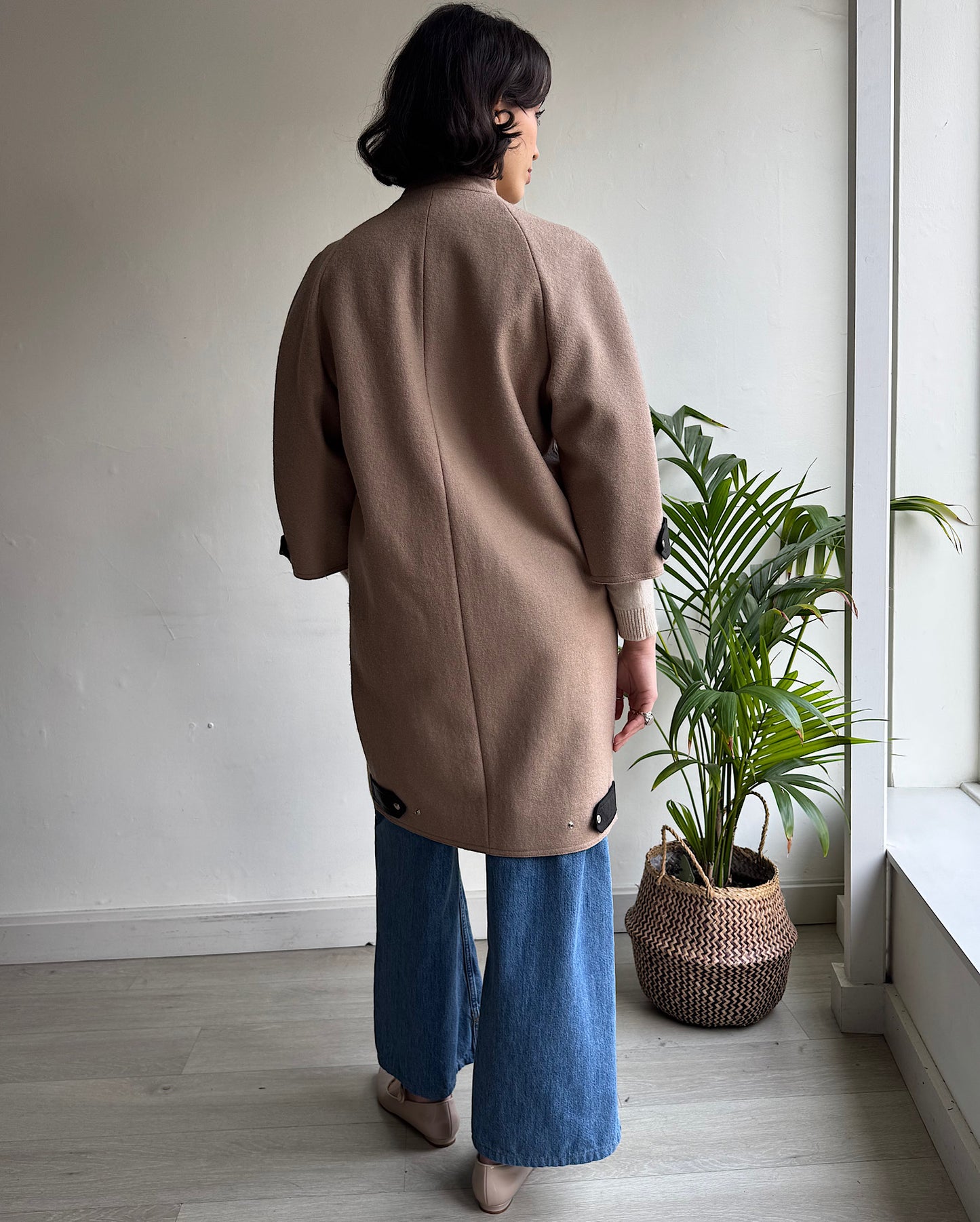 Camel Coat ~ Size M