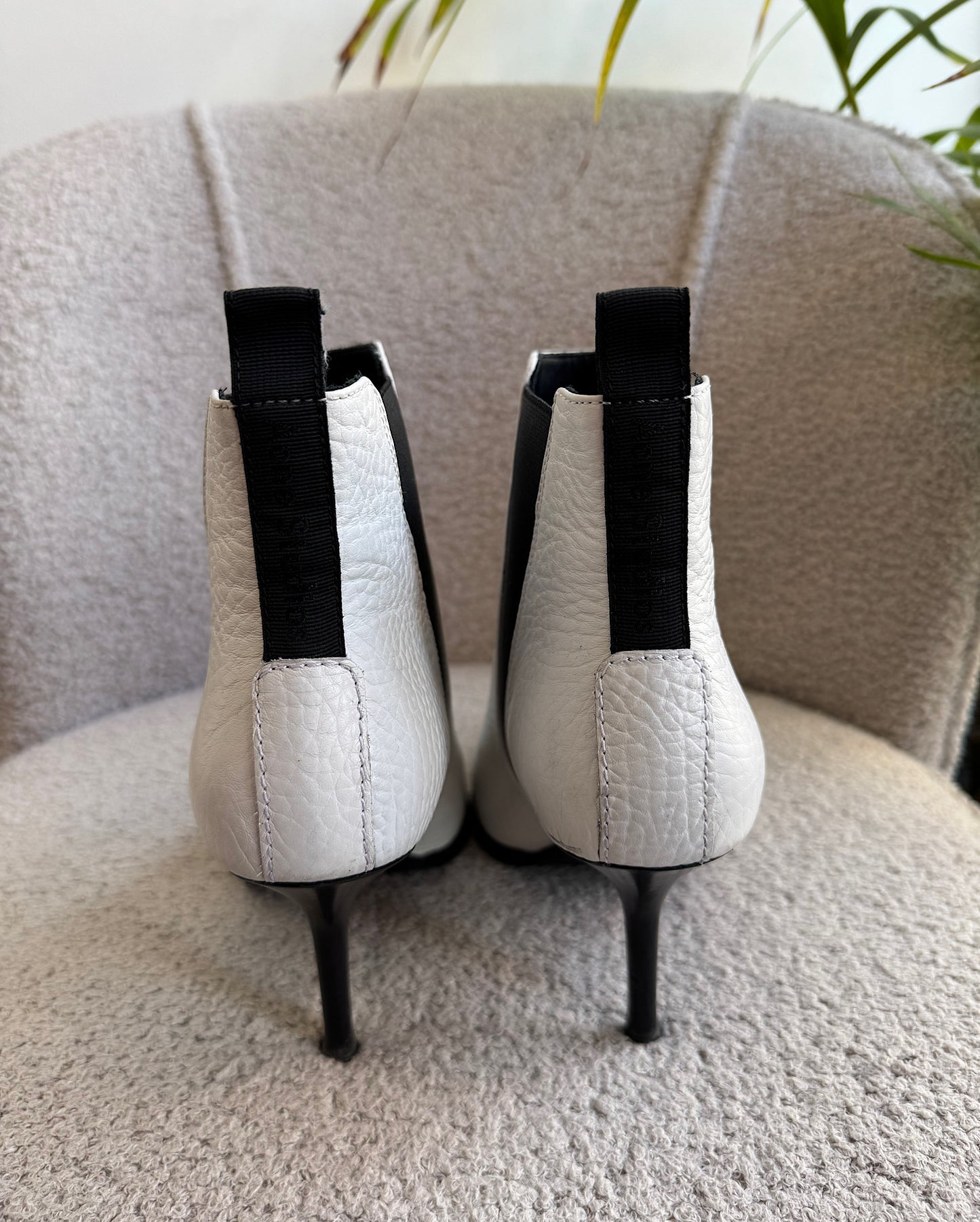 Acne Studios White Boots ~ Size 5