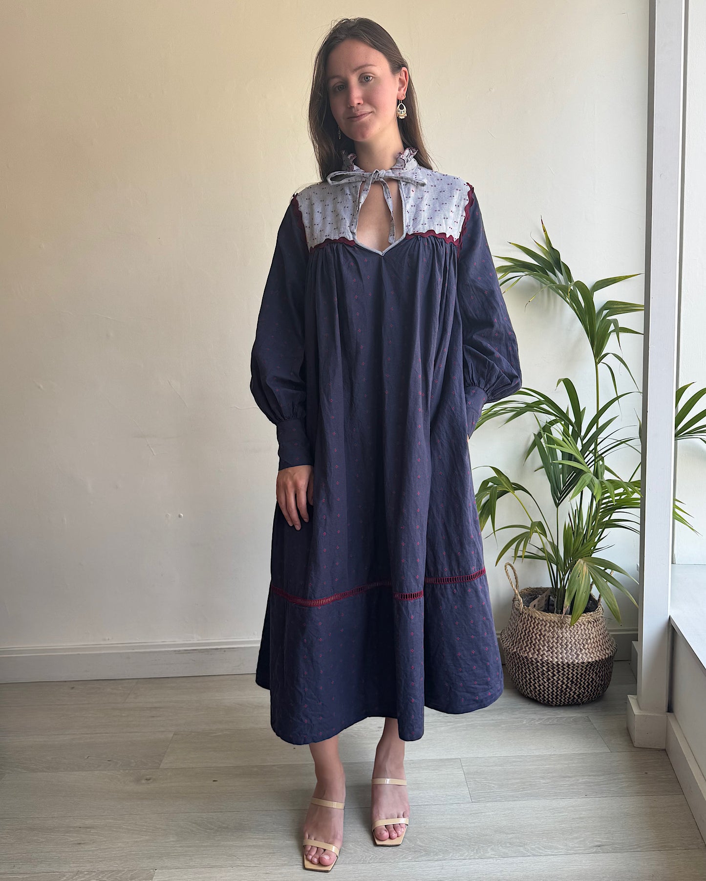 Navy Dress ~ Size S