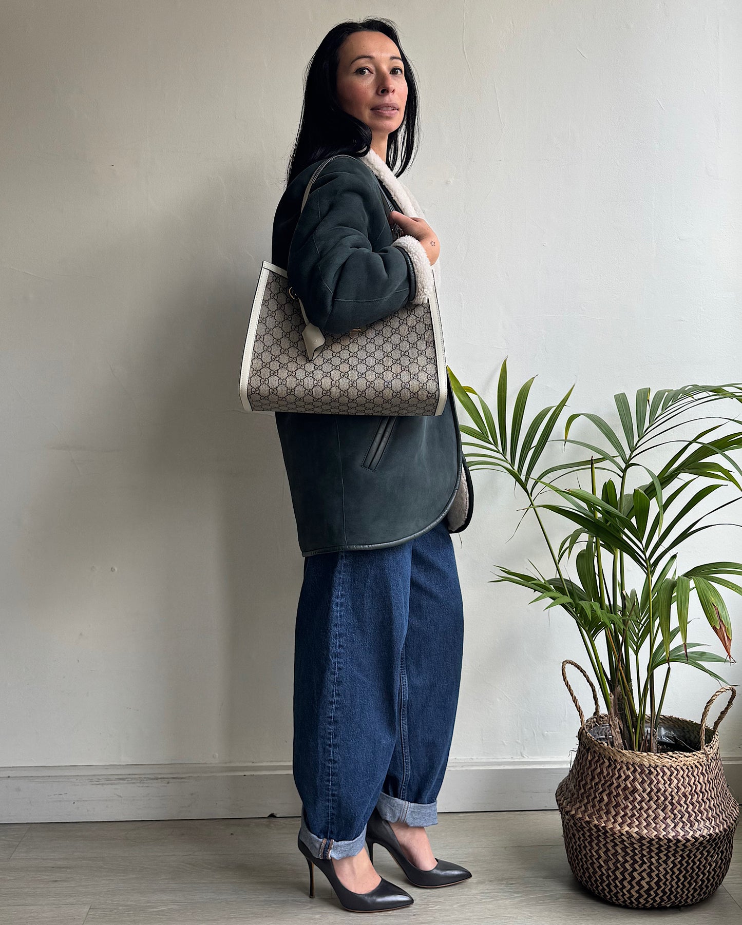 Shearling Jacket ~ Size 8