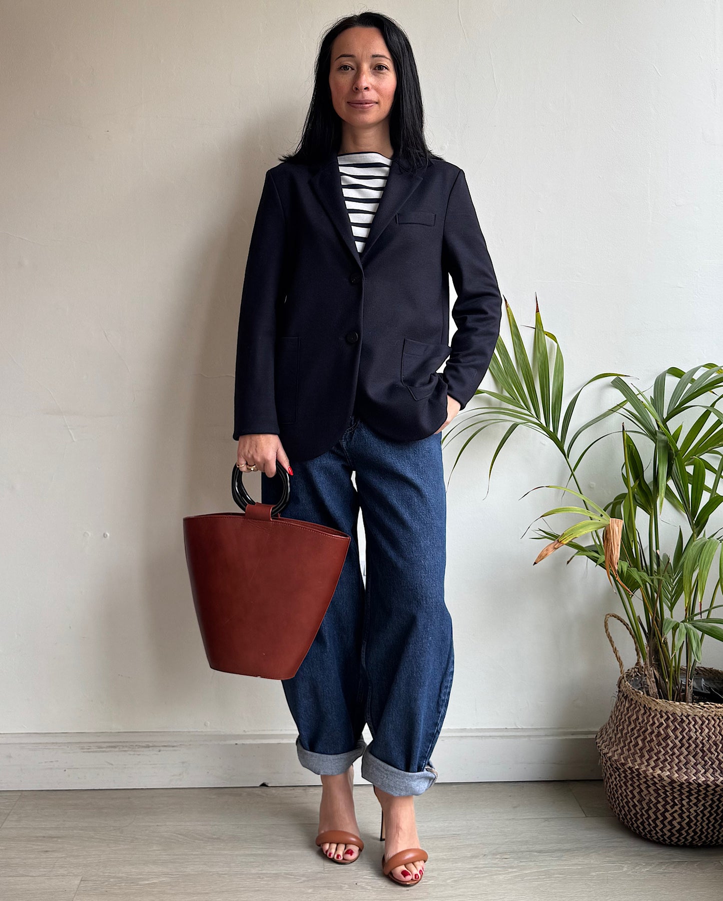 Navy Blazer ~ Size 10