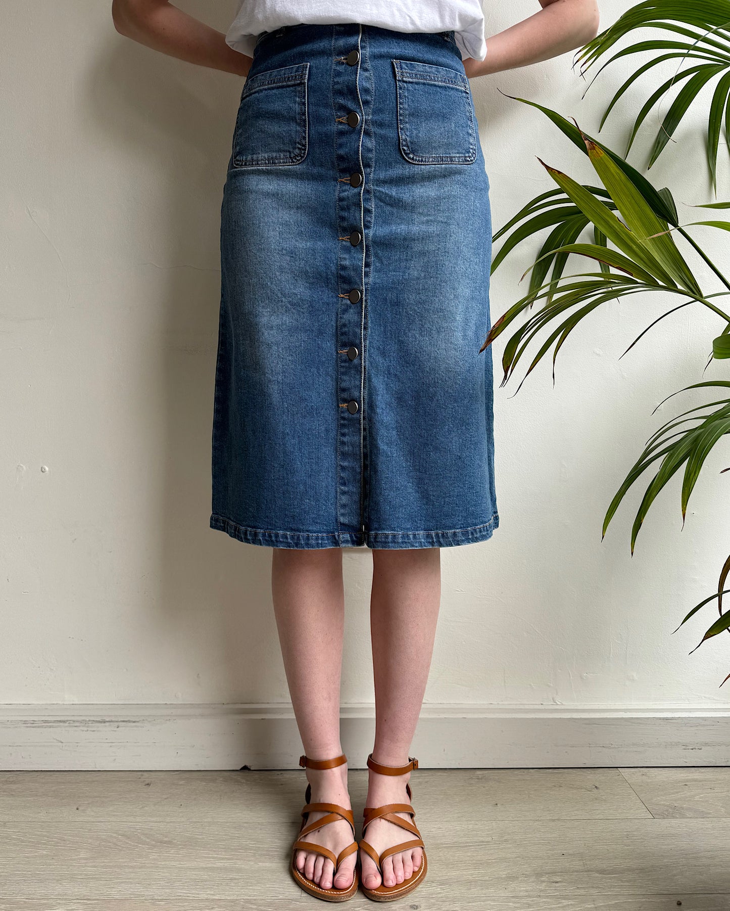 Denim Skirt ~ Size S