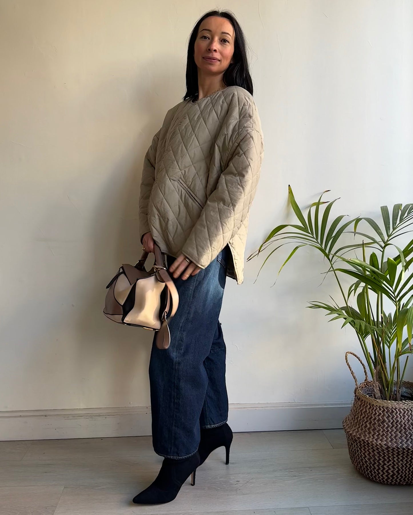 Quilted Jacket ~ Size 8/10