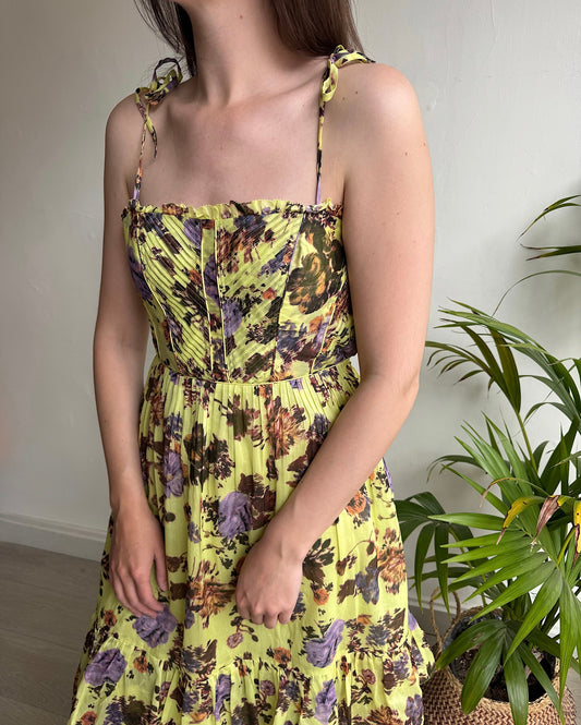 Floral Dress ~ Size 8