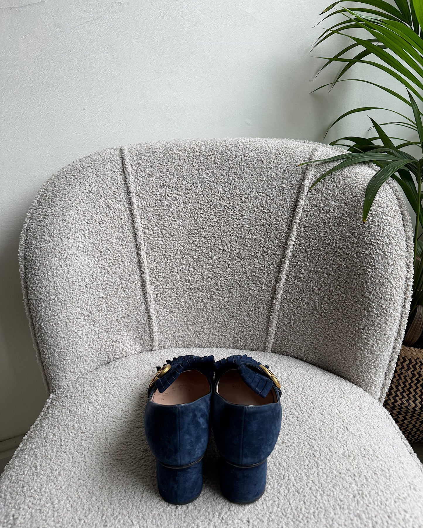 Navy Marmont Loafers ~ Size 3.5