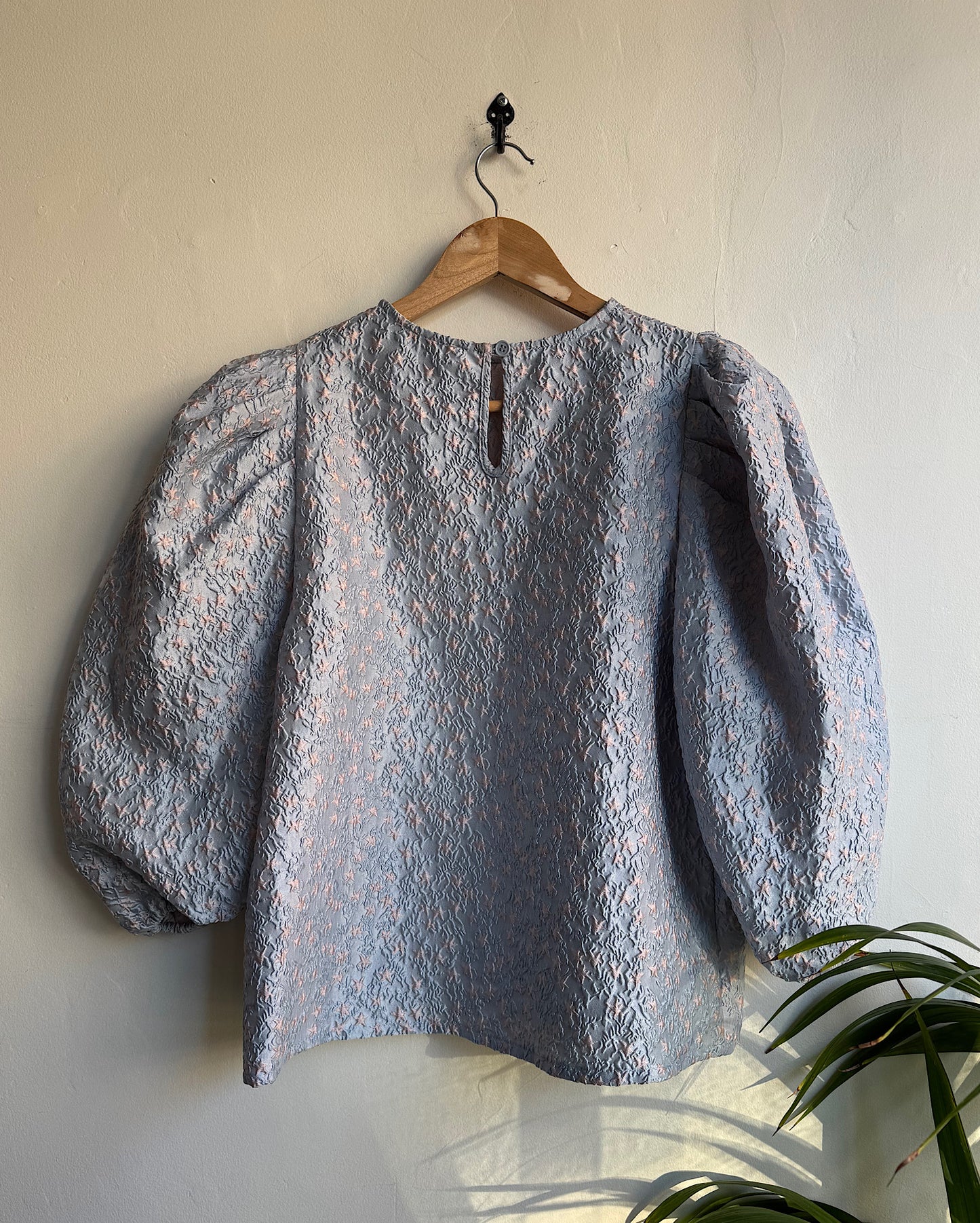 SALE Blue “Albina” Top ~ Size 8