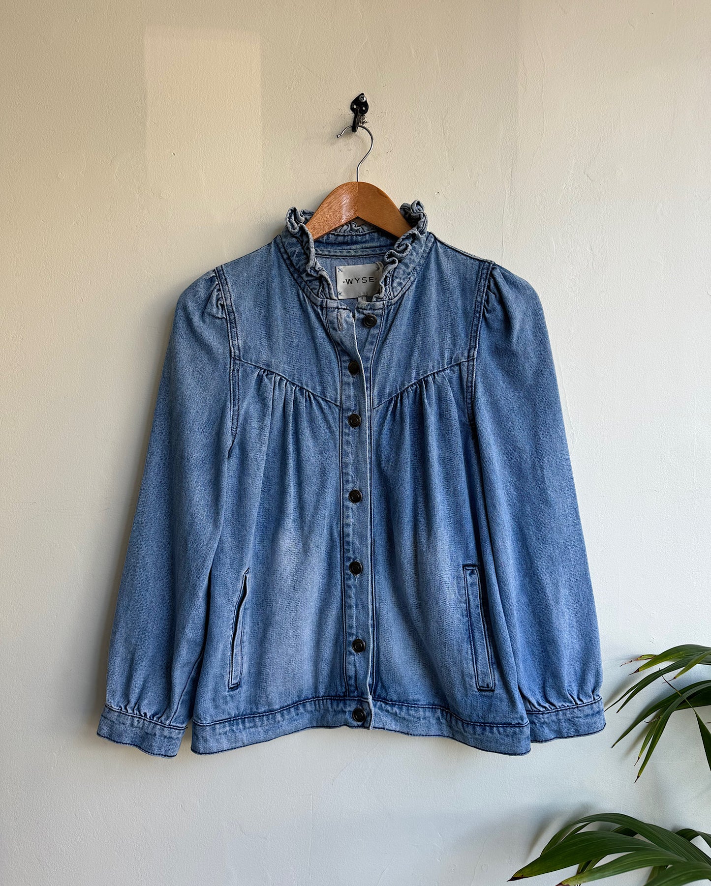 “Celestine” Denim Shacket