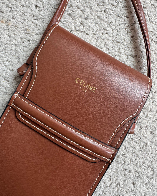 Brown Sunglasses Pouch