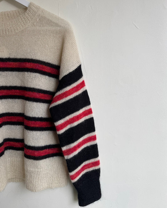 Mohair Blend Stripe Knit ~ Size 10