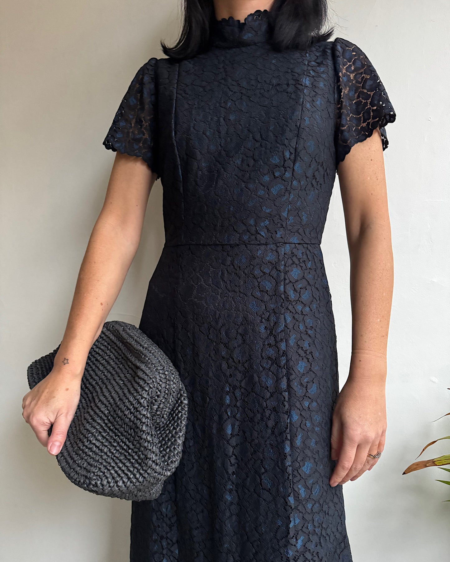 Asymmetric Lace dress ~ Size 8