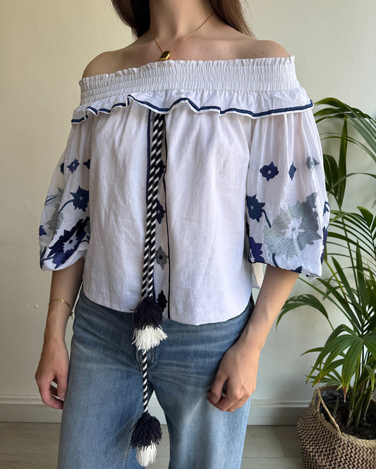 Embroidered Top ~ Size XS