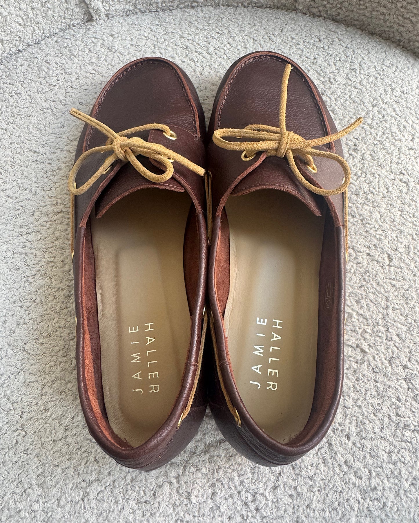 Oxblood Boat Loafers ~ Size 6.5
