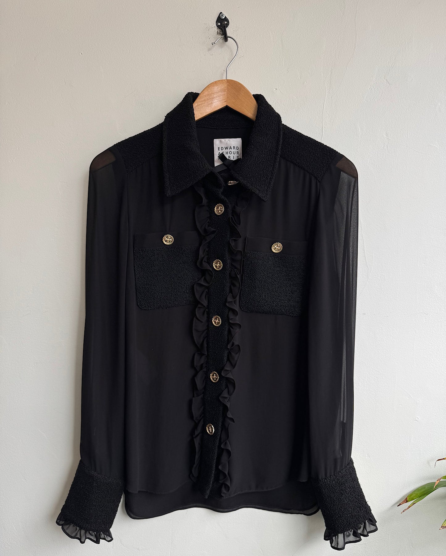 Black Blouse ~ Size 12