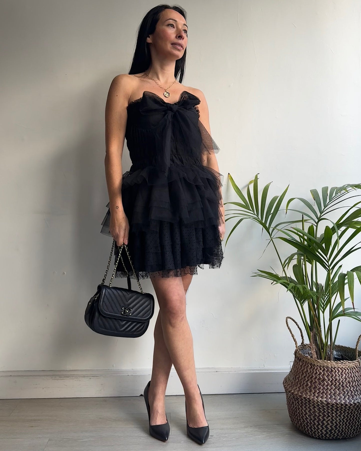 Strapless Mini Dress ~ Size 8