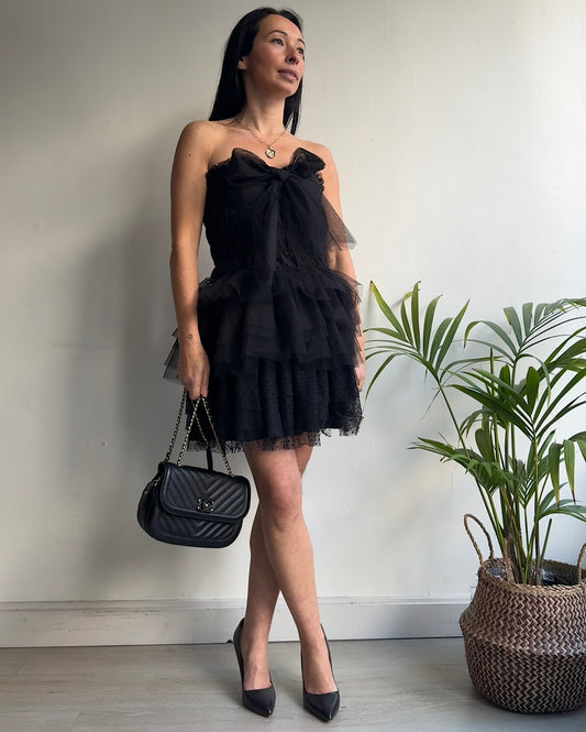 Strapless Mini Dress ~ Size 8