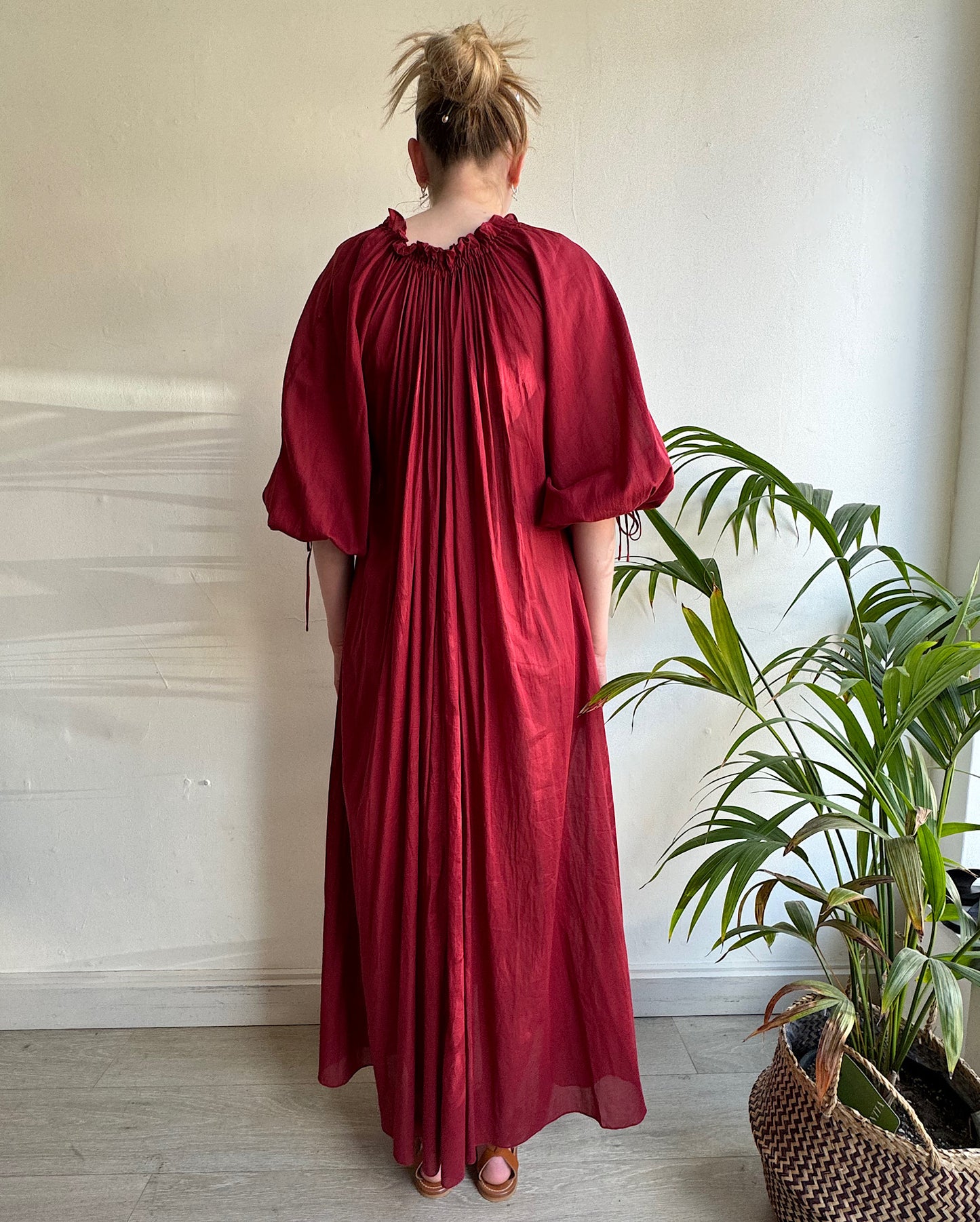 SALE Dark Red Maxi Dress ~ Size 8