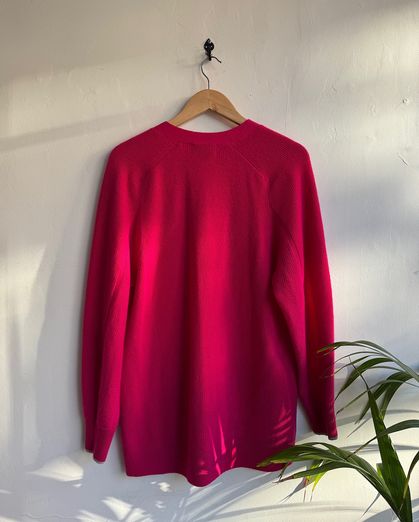 Pink Cashmere Cardi ~ Size