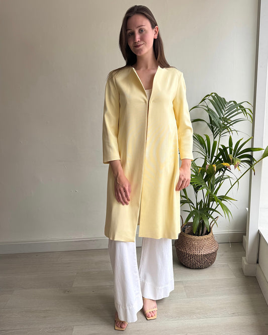 Yellow Coat ~ Size 10