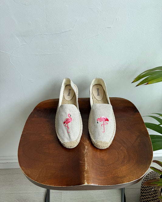 Flamingo Espadrilles ~ Size 6