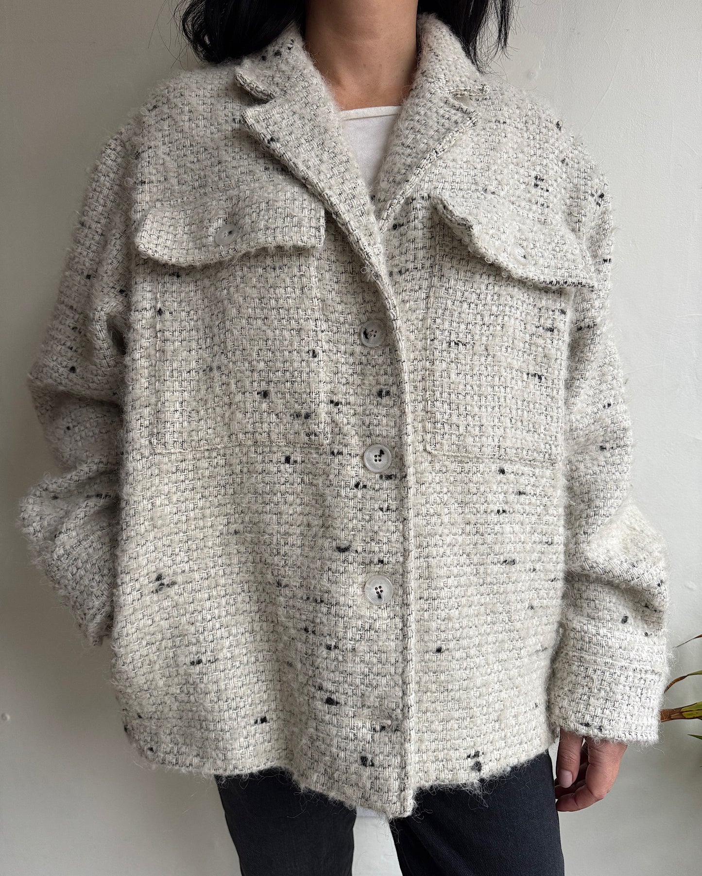 Cream Jacket ~ Size XS