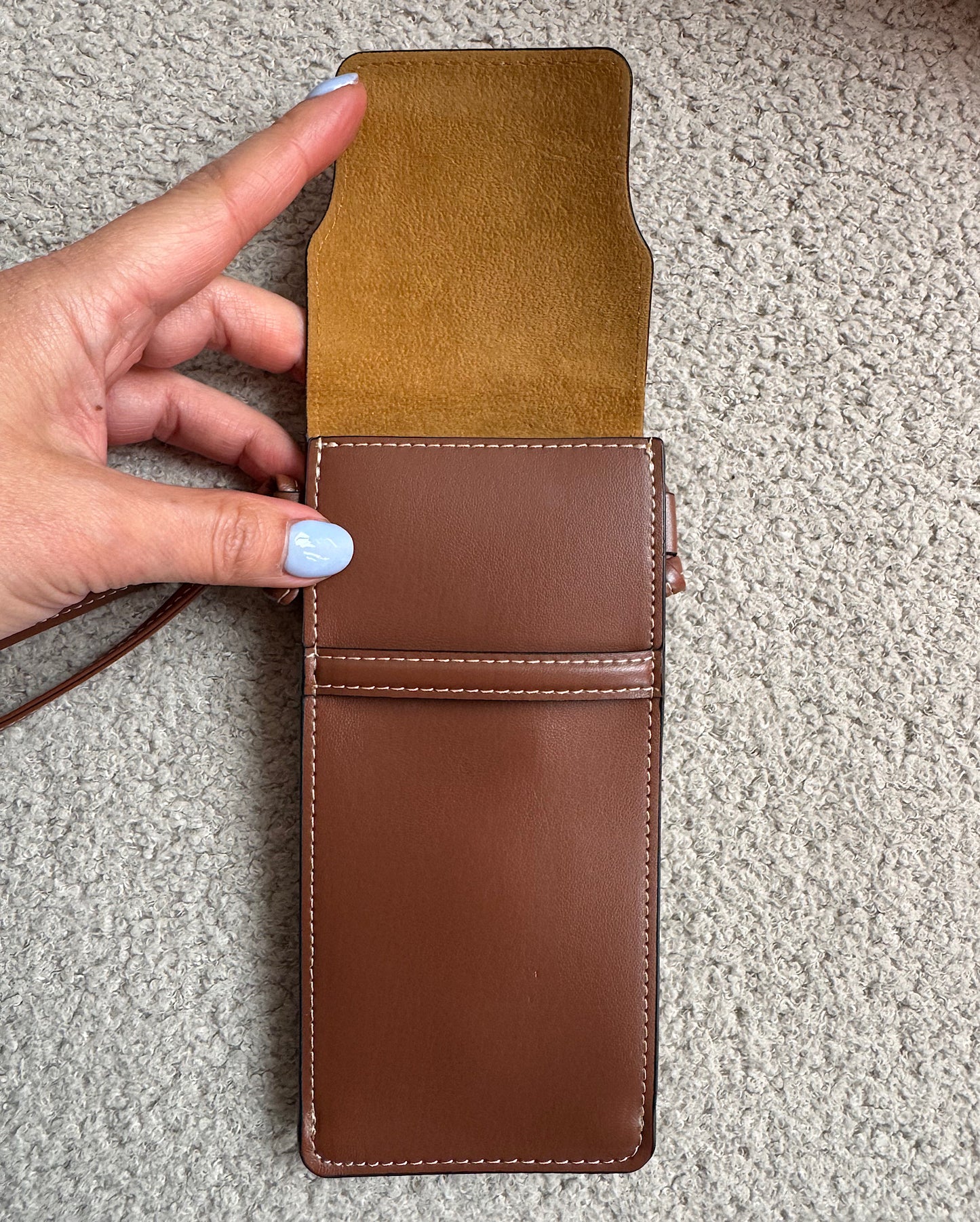Brown Sunglasses Pouch