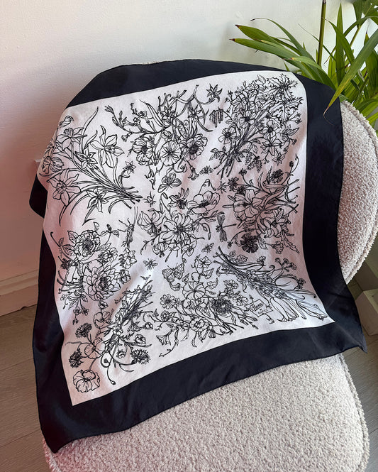 Gucci Flora Silk Scarf