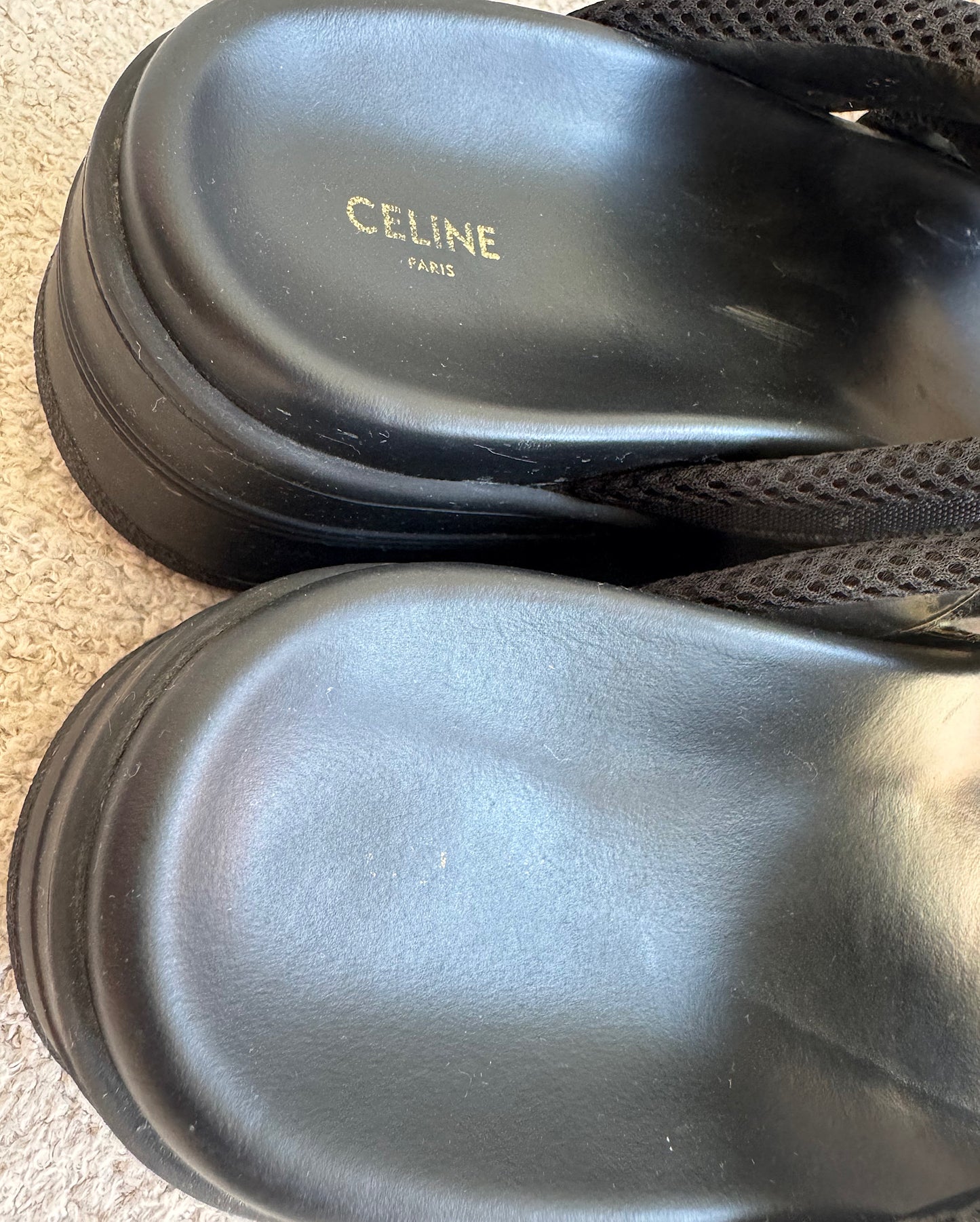 Black Block Slides ~ Size 4