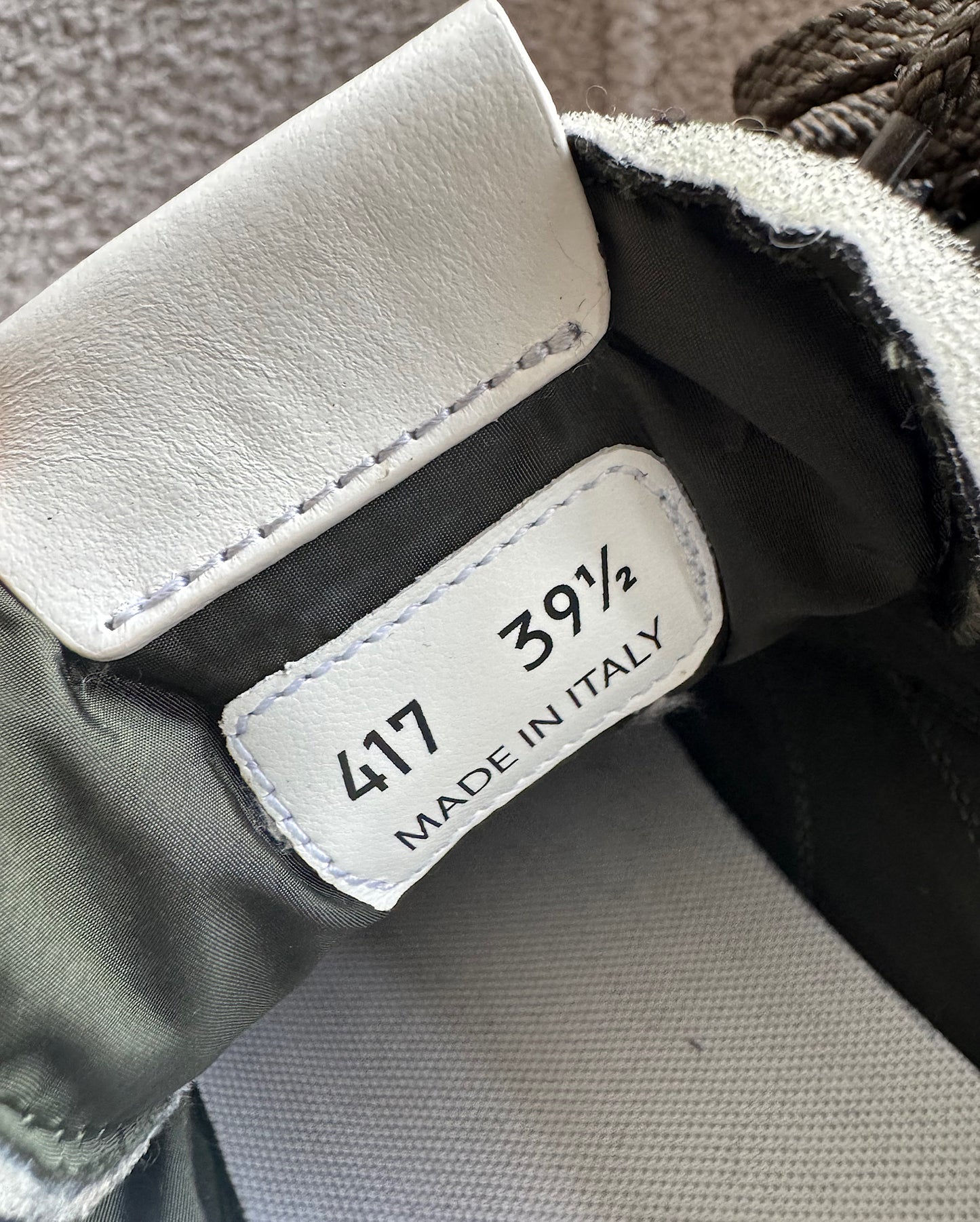 Khaki Tyre Trainers ~ Size 6.5